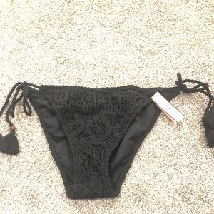 Victoria secret crochet bikini bottoms